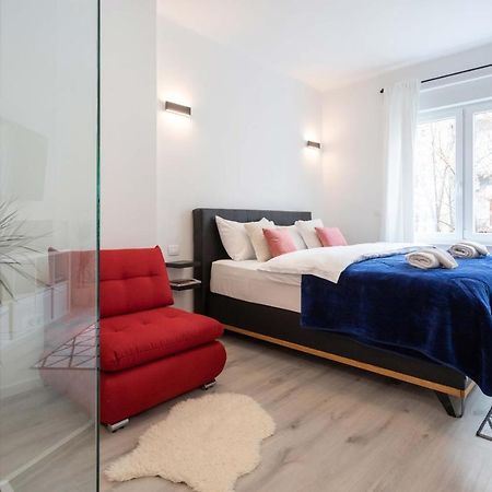 Design City Center Apartments Near Park Zrinjevac 萨格勒布 外观 照片