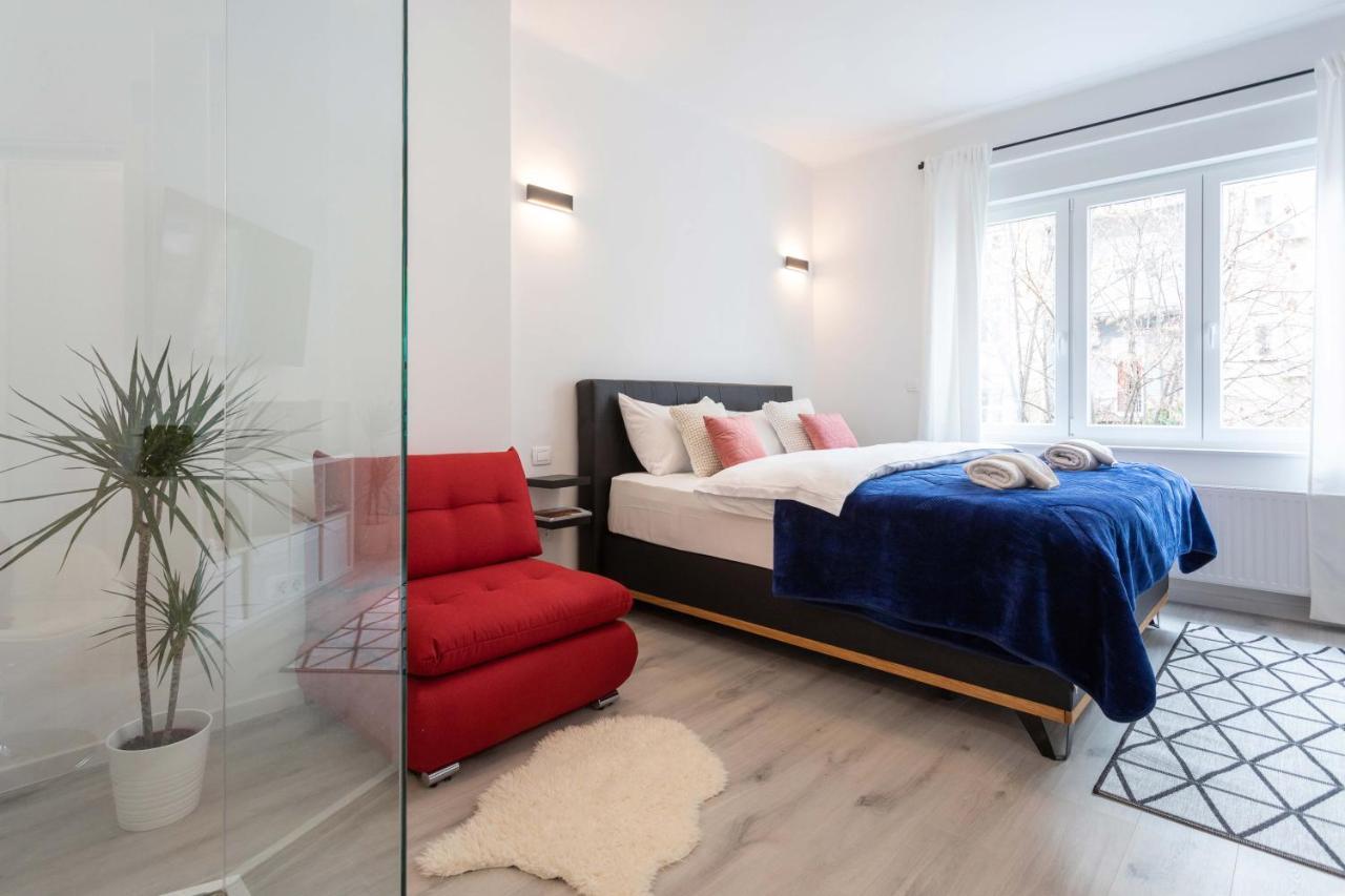 Design City Center Apartments Near Park Zrinjevac 萨格勒布 外观 照片
