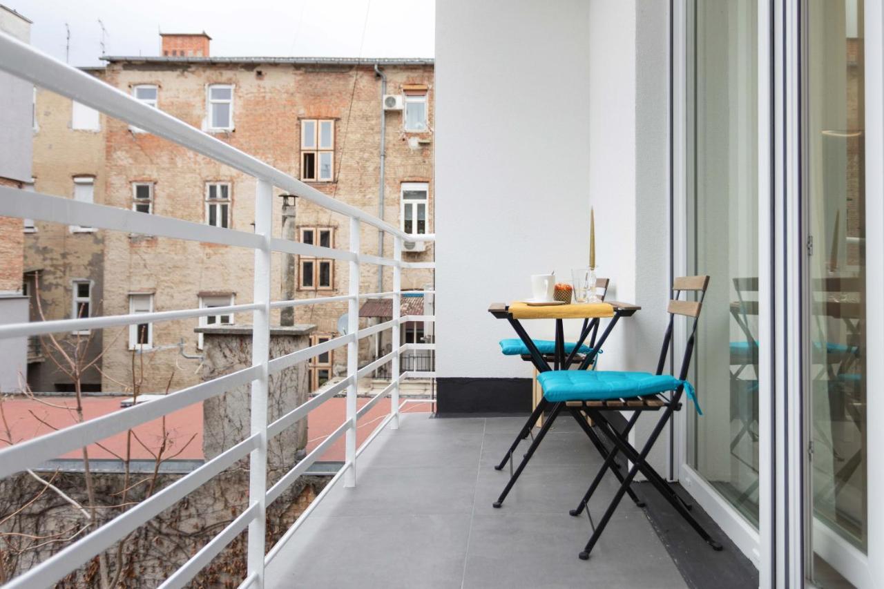 Design City Center Apartments Near Park Zrinjevac 萨格勒布 外观 照片
